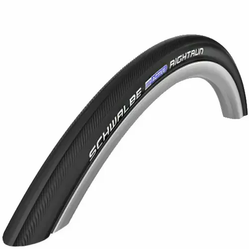 25-590 Rightrun K-Guard Rollstuhl, Draht, 26×1.00″, schwarz, Sch