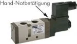 5/2-Wege-Magnetventile G 1/4″, Baureihe SF4000, alle Steuerspannungen