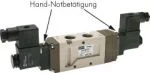 5/3-Wege-Magnetventile G 3/8″, Baureihe SF5000, alle Steuerspannungen