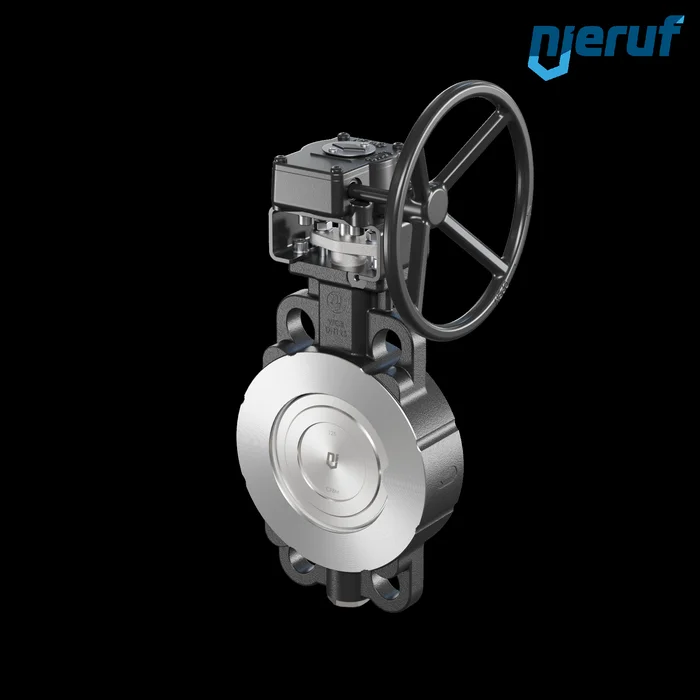Absperrklappe AK11 DN 125 PN10-40 ANSI150-300 Getriebe