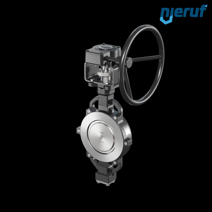 Absperrklappe AK11 DN 150 PN10-40 ANSI150-300 Getriebe