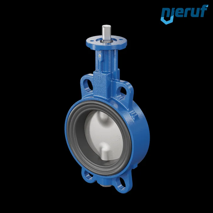 Absperrklappe DN 100 PN6-PN10-PN16 & ANSI150 AK01 ohne Hebel DVGW-Trinkwasser