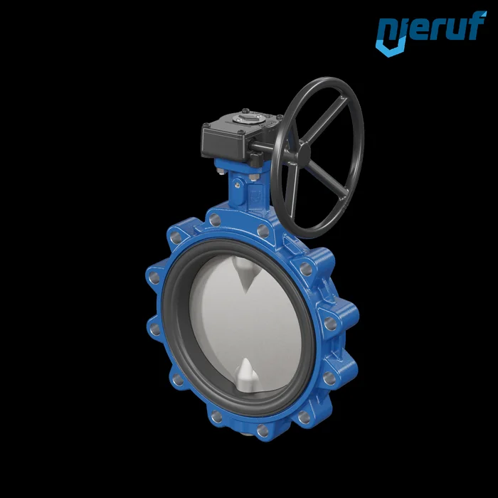 Absperrklappe DN 200 PN16 AK02 Getriebe DVGW-Trinkwasser