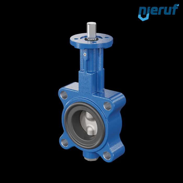 Absperrklappe DN 50 PN10-PN16 AK02 ohne Hebel DVGW-Trinkwasser