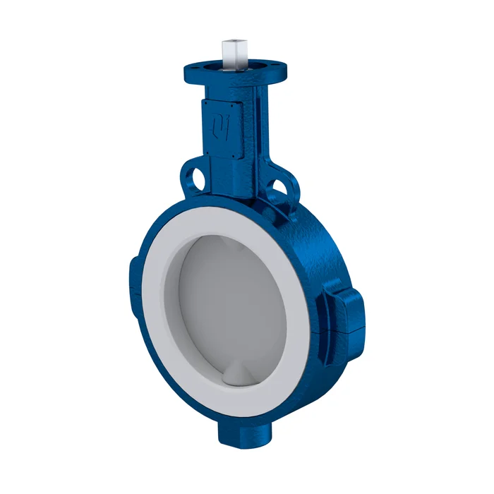 Absperrklappe PTFE AK09 DN150 ANSI150 EPDM Einlage