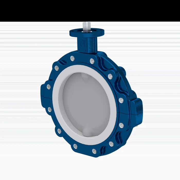 Absperrklappe PTFE AK10 DN350 ANSI150 EPDM Einlage