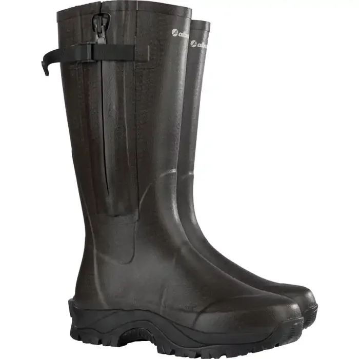 albatros ARAGON Naturkautschukstiefel für Beruf und Freizeit dunkelbraun