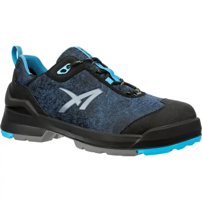 albatros TARAVAL BLUE GH LOW S3L ESD Sicherheitsschuh blau-schwarz 47