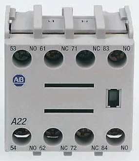 Allen Bradley 100F Hilfskontakt 4-polig, 4 Schließer Frontmontage mit Schraubanschluss Anschluss 10 A