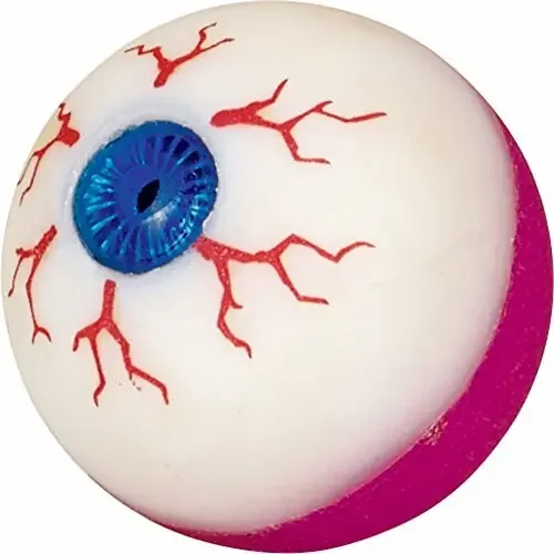 Augen-Leuchtflummis mit Sound – Wild+Cool, sort.