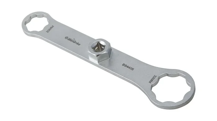 BIKESERVICE Gabelkappenschlüssel Zum einfachen Lös 22 / 32 mm, 6-