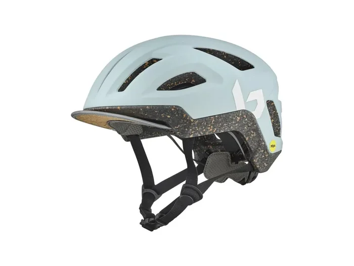 BOLLÉ Helm „Eco React MIPS“ EPS mit 20% Kork – der blue matte, Gr