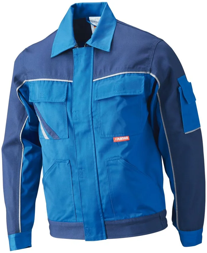 Bundjacke Highline, Gr.48,kornblau/marine