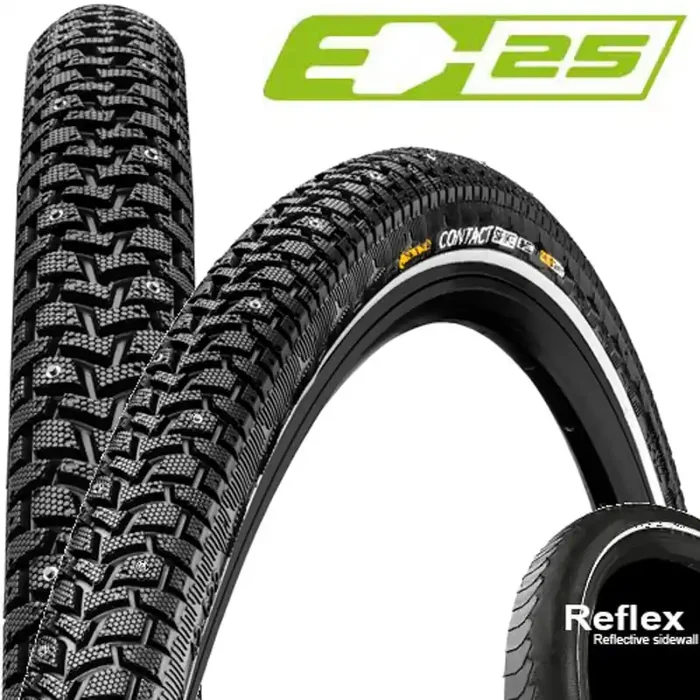 CONTINENTAL Reifen „Contact Spike“ Draht, 3x 180 T 32-622 (28″ x