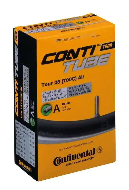 CONTINENTAL Schlauch „Tour 28 All“ 28-622, 28 x 1 Schraderventil