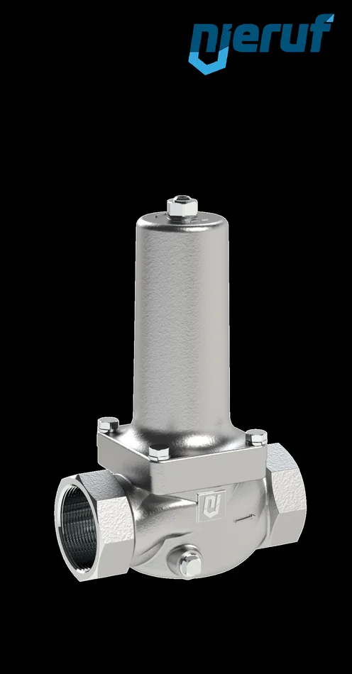 Dampf Druckminderer 1 1/2″ Zoll NPT Edelstahl 4,0 – 10,0 bar