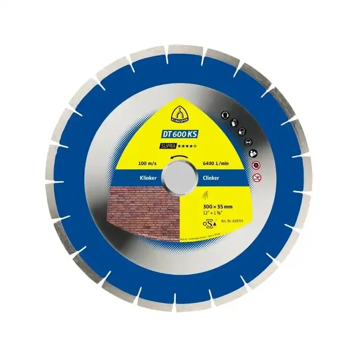 Diamantgroßtrennscheibe DT 600 KS Supra für Klinker weich-mittelhart Engverzahnung 450 x 3,6 x 60(25,4) mm