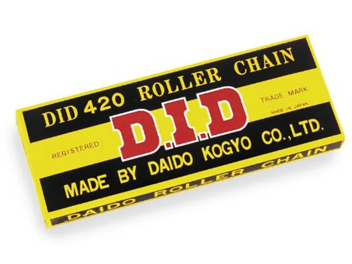 DID Kette „420D“ 1/2 x 1/4, Standard, Zugkraft 180 114 Glieder
