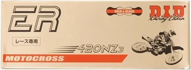 DID Kette „420NZ3 G&B“ 1/2 x 1/4, ER Racing, Z 138 Glieder