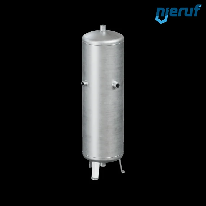 Druckluftbehaelter BE01 50 Liter stehend, 0-16 bar, Stahl grundiert