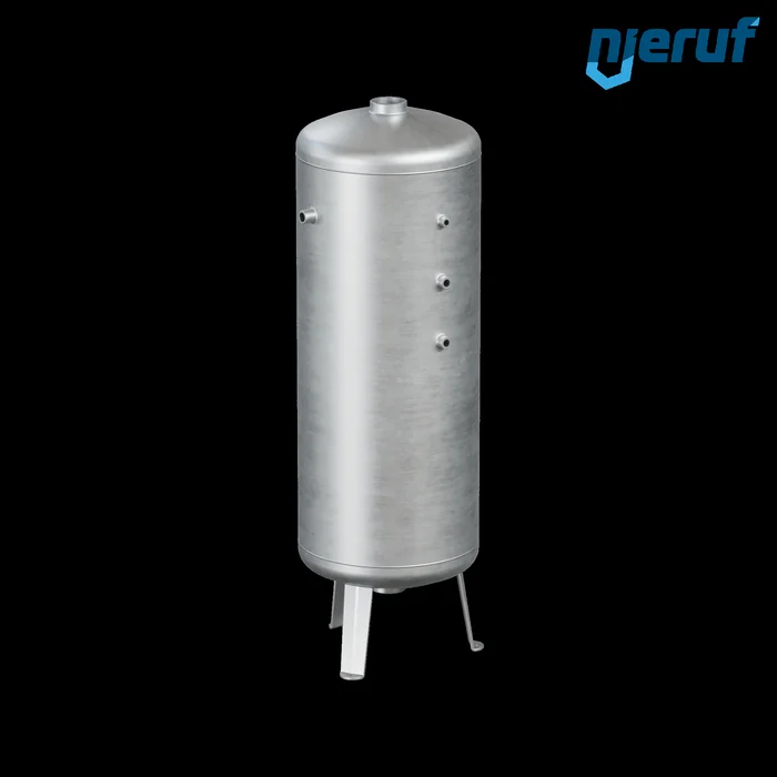 Druckluftbehaelter BE01 90 Liter stehend, 0-16 bar, Stahl grundiert