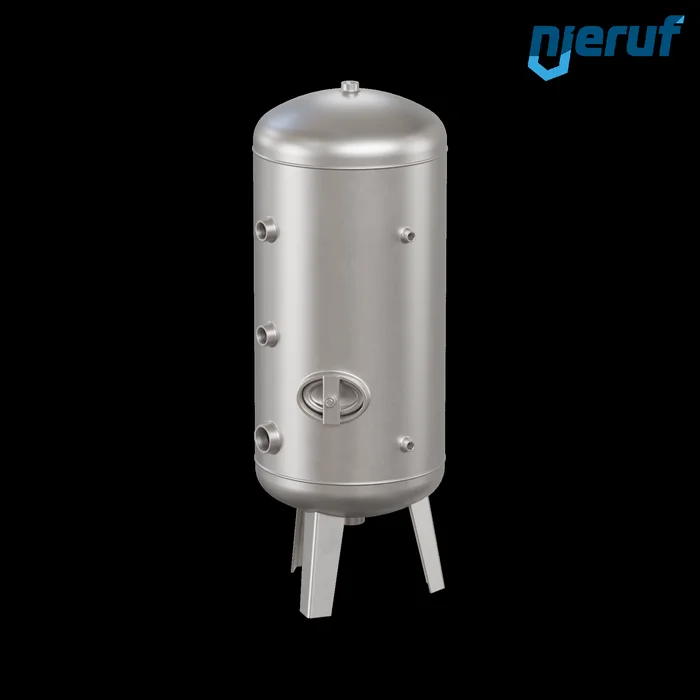 Druckwasserbehälter BE04 150 Liter stehend, 0-6 bar, Edelstahl