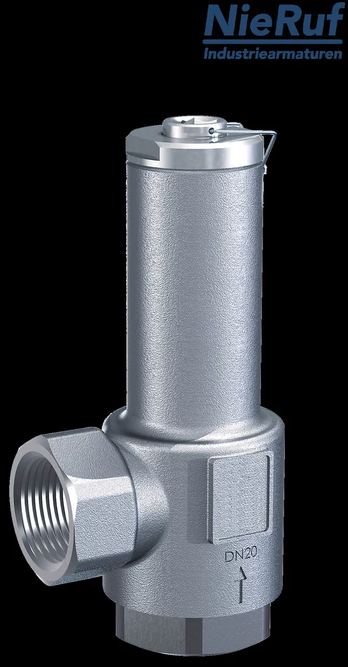 Eck-Überströmventil 2″ Zoll IG UV03 0,2 – 0,8 bar