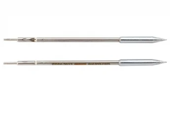 ERSADUR LF-Entlötspitzenpaar, bleistiftspitz 0.5 mm ø, gerade
