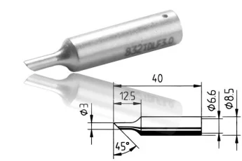 ERSADUR LF-Lötspitze, angeschrägt 3.0 mm