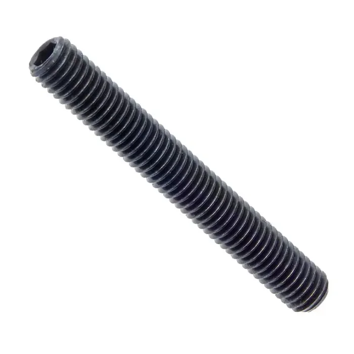 Feingewindestifte mit Innensechskant und Kegelkuppe DIN 913 Stahl 45 H blank M 10 x 1,25 x 25 mm – 100 Stück