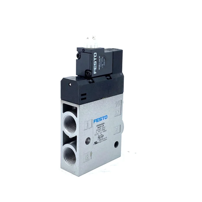 Festo CPE24-M1H-3GLS-3/8 Magnetventil 163169 -0,9 bis 10 bar 24V DC vorgesteuert
