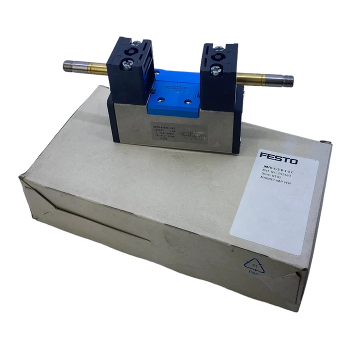 Festo JMFH-5/2-D-1-S-C Magnetventil 152563 drosselbar -0,9 bis 16 bar
