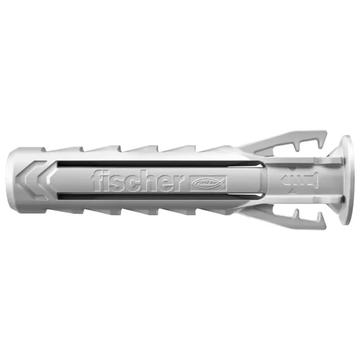 fischer Spreizdübel SX Plus mit Fixierflügeln für Voll- und Lochstein 5 x 25 – 100 Stück