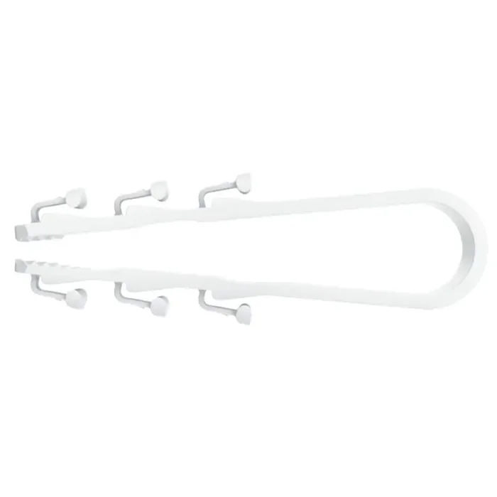 fischer Steckfix plus Leitungsschlaufe Rohrschelle Steckdübel aus Nylon halogenfrei