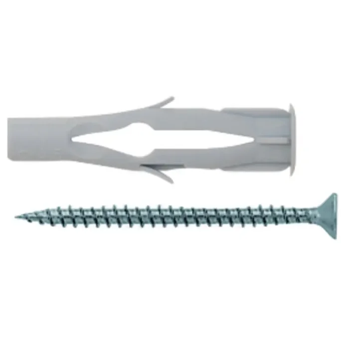 fischer Universaldübel FU mit Senkkopfschraube für sicherer Halt 8×50/10 – 25 Stück