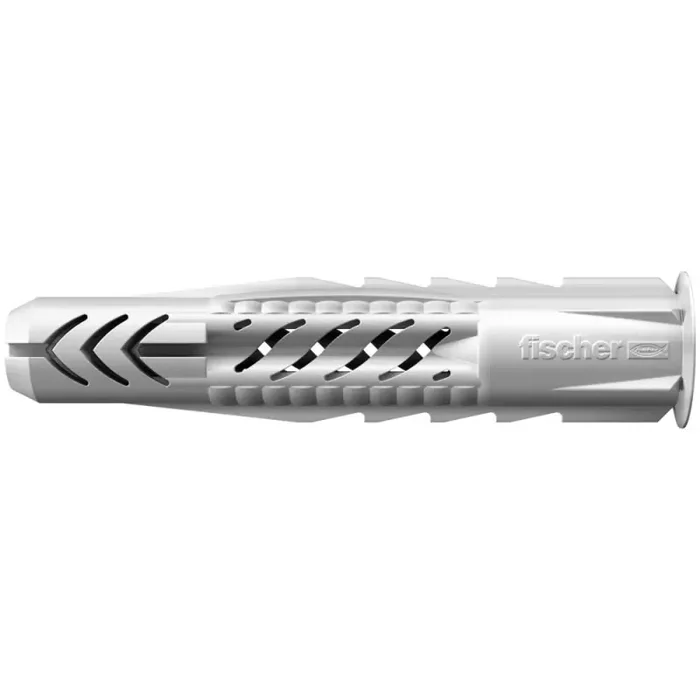 fischer Universaldübel UX aus Nylon mit Rand für alle Baustoffe 8×50 – 50 Stück