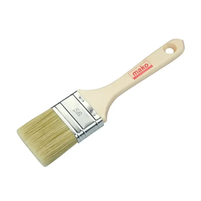 Flachpinsel KOMFORT für Wand- und Fassadenfarben helle all for wall-Borste – 30 mm