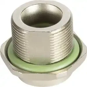 Flanschdose, M8-ACC-RECEPT. HOUSING BACKMOUNTING 9MM