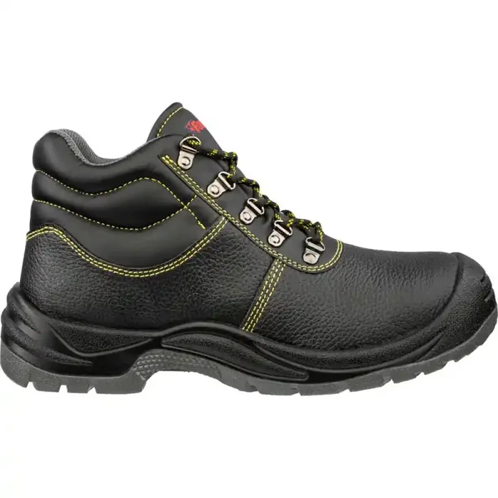 footguard FOCUS MID S3 hoher Sicherheitsschuh Arbeitsschuh Rindleder schwarz 43