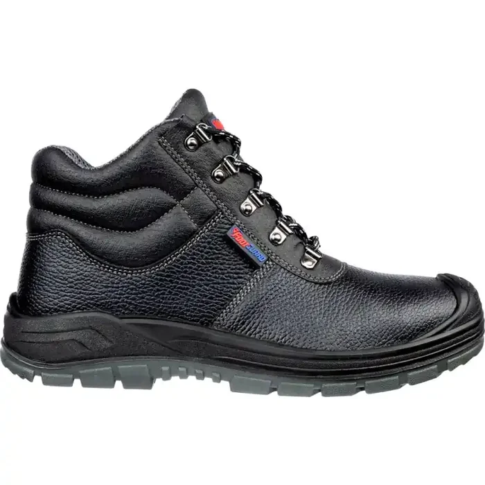 footguard SOLID MID robuster hoher Sicherheitsschuhe S3 schwarz Gr. 42