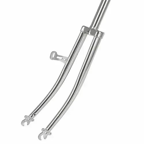 Gabel 28×1.75 Sport chrom, Ø22,2, Schaft 240mm/Gew 130mm, Point, 31008200