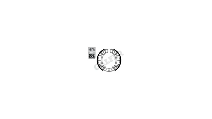 GALFER Bremsbacke „MF002“ G2165, Organis