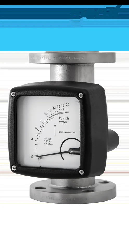 Ganzmetall-Durchflussmessgerät Flansch DN40 IP65 0,21 – 2,1 m3/h Rohr DN15