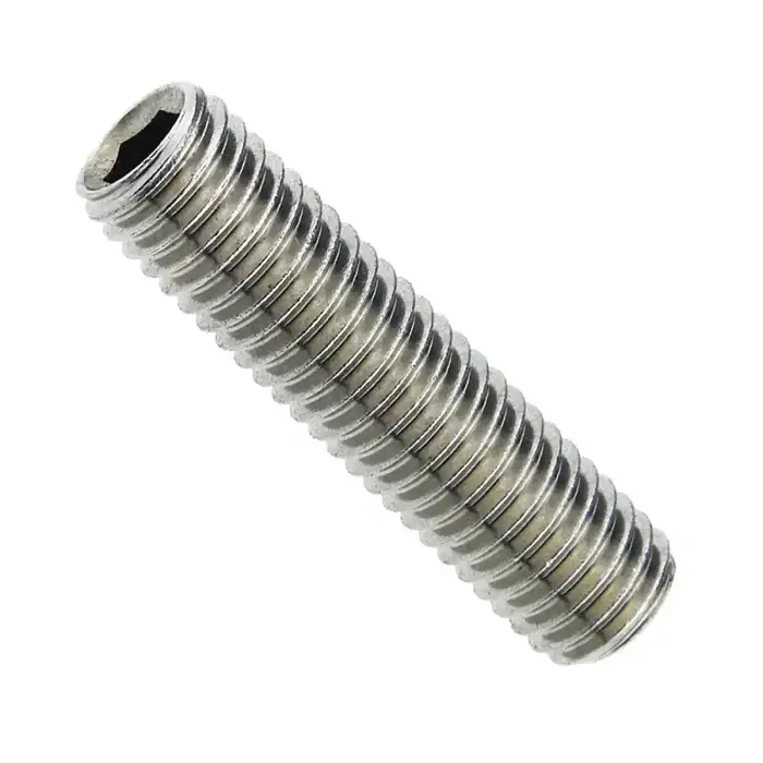 Gewindestifte mit Innensechskant und Kegelkuppe DIN 913 Edelstahl A1/A2 M 8 x 6 mm – 500 Stück