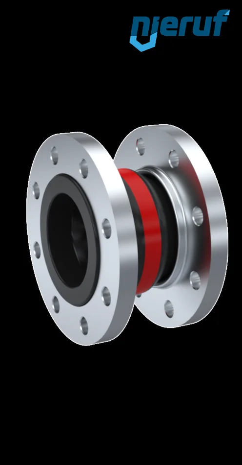 Gummi-Kompensator DN150 EPDM Edelstahlflansche