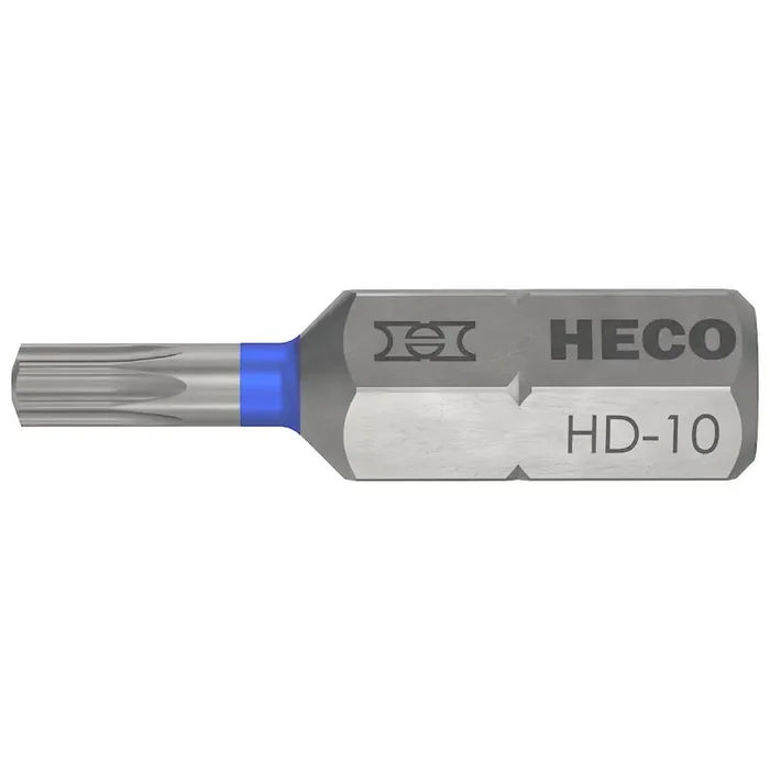 HECO-Drive Bit 25mm magnetisch für Schrauben mit Standard TX und HD-10 Antrieb – 1 Stück