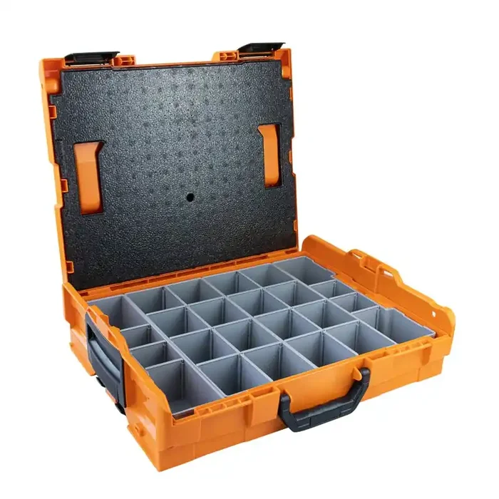 HECO-Sortimentskoffer L-BOXX 102 leer zur individuellen Bestückung mit Kleinteilen