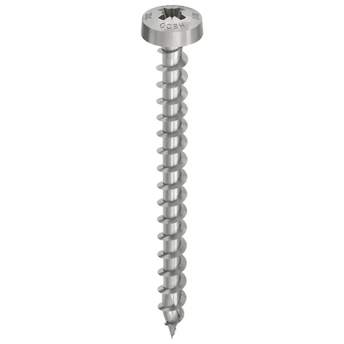 HECO-TOPIX-plus Holzschraube Edelstahl A2 Panhead PZ variables Vollgewinde 4×40 – 200 Stück