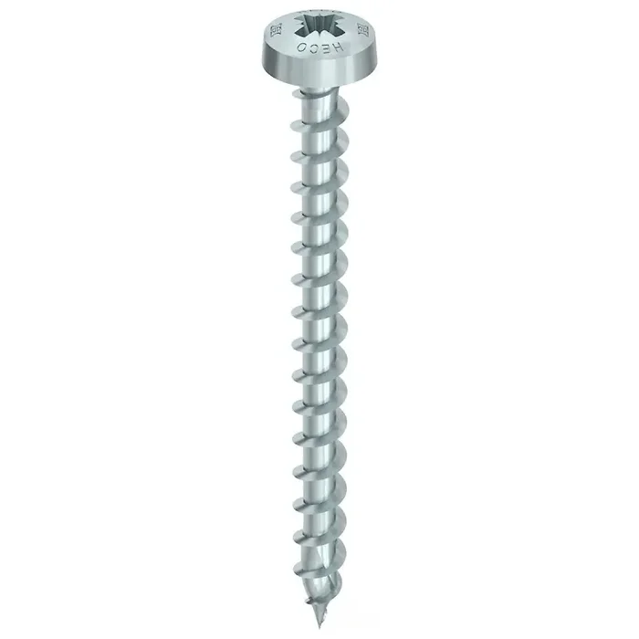 HECO-TOPIX-plus Holzschraube Stahl verzinkt Panhead PZ variables Vollgewinde 5×25 – 200 Stück