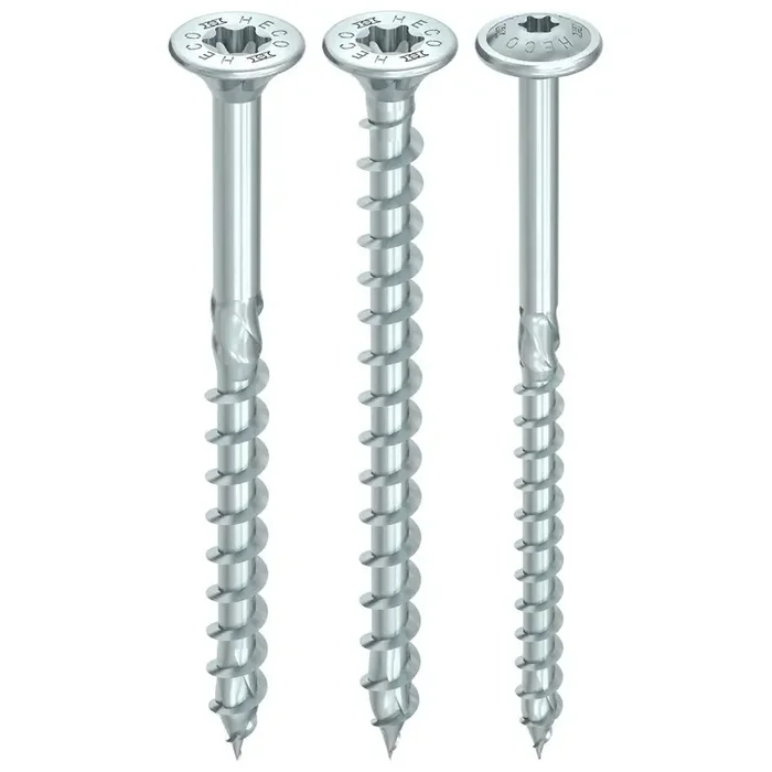 HECO-TOPIX-plus Holzschraube Stahl verzinkt Senkkopf TX25 Teilgewinde 5×40 – 500 Stück